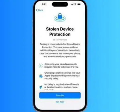 绛县苹果授权维修店分享被盗设备保护功能开启方法 